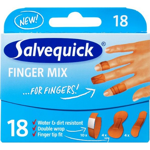 Fingerplåster CEDERROTH<br />Salvequick Finger Mix