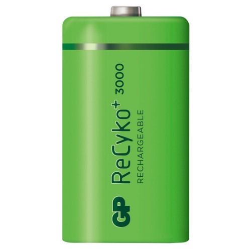 Uppladdningsbara batterier GP NiMH ReCyko+