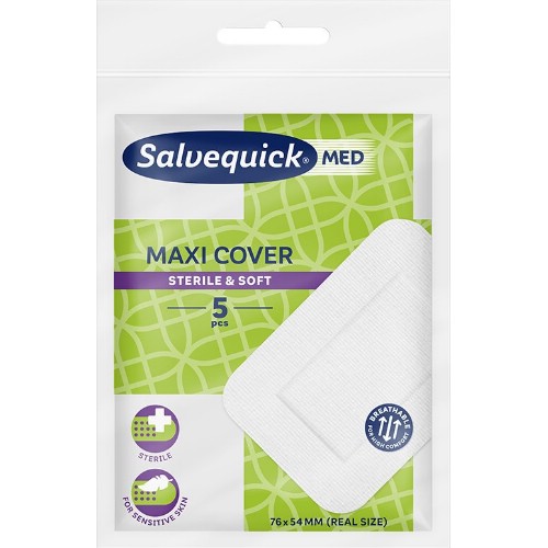 Plåster CEDERROTH<br />Salvequick Maxi Cover