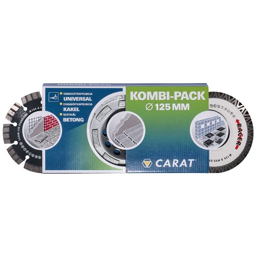 Kombi-pack CARAT CEDU1250SE Ø125 mm