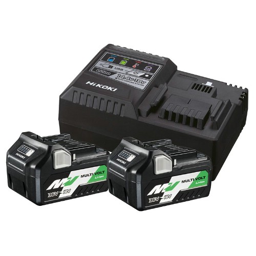 Laddare- och batteripaket HIKOKI 2x36 V MultiVolt