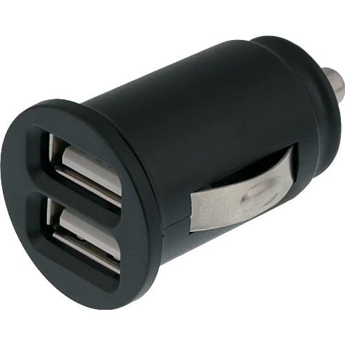 Billaddare DELTACO<br />USB 2x 2,4 A 12 V